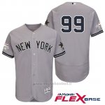 Maglia Baseball Uomo New York Yankees Aaron Judge Grigio 2017 Mlb All Star Game Flex Base