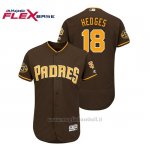 Maglia Baseball Uomo Padres Austin Hedges 50th Aniversario Alternato Flex Base Marron