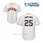 Maglia Baseball Uomo Houston Astros Jose Cruz Jr. 25 Bianco 1ªCool Base