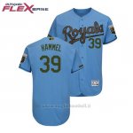 Maglia Baseball Uomo Toronto Blue Jays Jason Hammel 2018 Dia de los Caidos Flex Base Blu