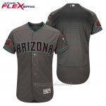 Maglia Baseball Uomo Arizona Diamondbacks Grigio Aqua Alterner 20 Anniversario Flex Base