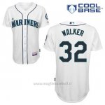 Maglia Baseball Uomo Seattle Mariners Taijuan Walker 32 Bianco 1ªCool Base