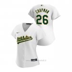 Maglia Baseball Donna Oakland Athletics Matt Chapman 2020 Replica Primera Bianco