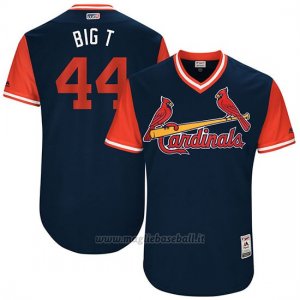 Maglia Baseball Uomo St. Louis Cardinals 2017 Little League World Series Trevor Rosenthal Blu