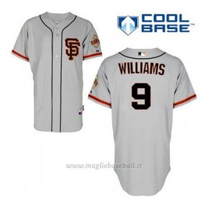 Maglia Baseball Uomo San Francisco Giants Matt Williams 9 Grigio Alterner Cool Base