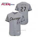 Maglia Baseball Uomo Chicago White Sox Lucas Giolito 150th Aniversario Patch Flex Base Grigio