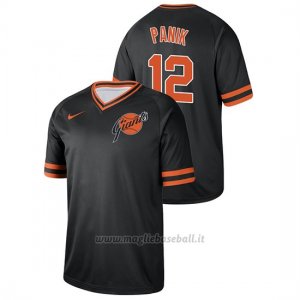 Maglia Baseball Uomo San Francisco Giants Joe Panik Cooperstown Collection Legend Nero