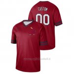 Maglia Baseball Hombre St. Louis Cardinals Personalizzate Cooperstown Coleccion Legend Rosso