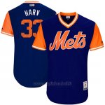 Maglia Baseball Uomo New York Mets 2017 Little League World Series Matt Harvey Royal