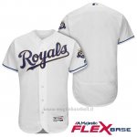 Maglia Baseball Uomo Kansas City Royals Bianco 50th Season Alterner Flex Base