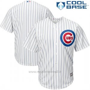 Maglia Baseball Uomo Chicago Cubs Bianco Autentico Collezione Cool Base