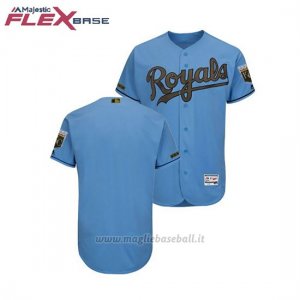 Maglia Baseball Uomo Toronto Blue Jays 2018 Dia de los Caidos Flex Base Blu