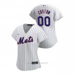 Maglia Baseball Donna New York Mets Personalizzate 2020 Replica Primera Bianco