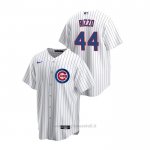 Maglia Baseball Uomo Chicago Cubs Anthony Rizzo Replica Primera Bianco