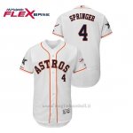 Maglia Baseball Uomo Houston Astros Ge Orge Springer 2019 All Star Flex Base Bianco