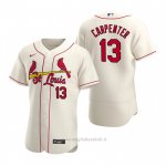 Maglia Baseball Uomo St. Louis Cardinals Matt Carpenter Autentico 2020 Alternato Crema