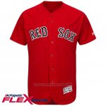 Maglia Baseball Uomo Boston Red Sox Blank Rosso Flex Base Autentico Collezione