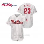 Maglia Baseball Uomo Philadelphia Phillies Aaron Altherr 150th Aniversario Patch Flex Base Bianco