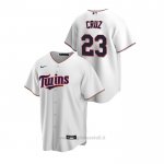 Maglia Baseball Uomo Minnesota Twins Nelson Cruz Replica Primera Bianco
