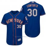 Maglia Baseball Uomo New York Mets Michael Conforto Grigio 2017 Alterner