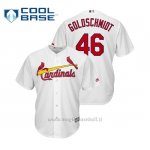 Maglia Baseball Uomo St. Louis Cardinals Paul Goldschmidt Cool Base Official 1ªBlanco