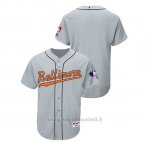 Maglia Baseball Hombre Baltimore Orioles Turn Back The Clock Autentico Grigio