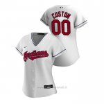 Maglia Baseball Donna Cleveland Indians Personalizzate 2020 Replica Primera Bianco