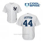 Maglia Baseball Uomo New York Yankees Reggie Jackson 44 Bianco 1ªCool Base