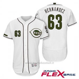 Maglia Baseball Uomo Cincinnati Reds 63 Ariel Hernandez 2018 Alterner Autentico Flex Base