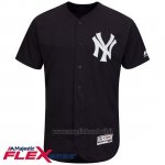 Maglia Baseball Uomo New York Yankees Blank Blu Flex Base Autentico Collezione