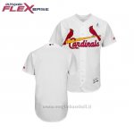 Maglia Baseball Uomo St. Louis Cardinals Bianco 2018 Dia del Padre Flex Base