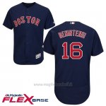 Maglia Baseball Uomo Boston Red Sox 16 Andrew Benintendi Blu Alterner Flex Base