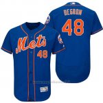 Maglia Baseball Uomo New York Mets Jacob Degrom Arancione 2017 Alterner