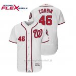 Maglia Baseball Uomo Washington Nationals Patrick Corbin Flex Base Autentico Collezione 1ªBlanco