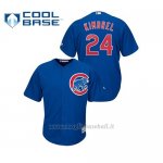 Maglia Baseball Hombre Chicago Cubs Craig 24 Kimbrel Cool Base Majestic Alternato Blu