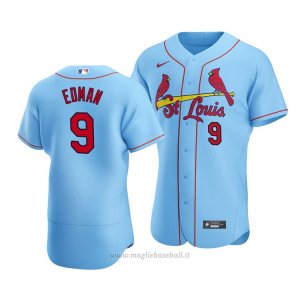 Maglia Baseball Uomo St. Louis Cardinals Tommy Edman Autentico Alternato Blu
