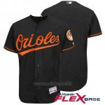 Maglia Baseball Uomo Baltimore Orioles Nero Autentico Collezione Flex Base