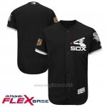 Maglia Baseball Uomo Chicago White Sox Nero 2017 Allenamento Primaverile Flex Base