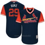 Maglia Baseball Uomo St. Louis Cardinals 2017 Little League World Series Zach Duke Blu