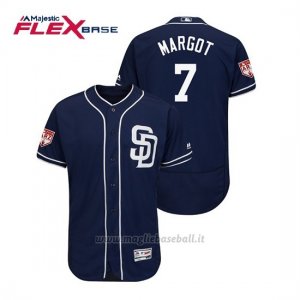 Maglia Baseball Uomo San Diego Padres Manuel Margot Flex Base Entrenamiento De Primavera 2019 Blu