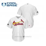 Maglia Baseball Uomo St. Louis Cardinals 2019 Postseason Cool Base Bianco