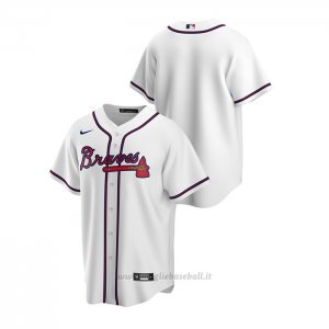 Maglia Baseball Uomo Atlanta Braves Replica 2020 Primera Bianco