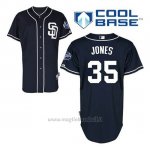 Maglia Baseball Uomo San Diego Padres Randy Jones 35 Blu Blu Alterner Cool Base