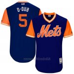 Maglia Baseball Uomo New York Mets 2017 Little League World Series David Wright Royal