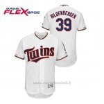 Maglia Baseball Uomo Minnesota Twins Trevor Hildenberger 150th Aniversario Patch Flex Base Bianco