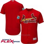 Maglia Baseball Uomo St. Louis Cardinals Blank Rosso Flex Base Autentico Collezione Allenamento Primaverile