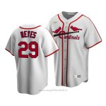 Maglia Baseball Uomo St. Louis Cardinals Alex Reyes Cooperstown Collection Primera Bianco