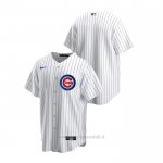 Maglia Baseball Uomo Chicago Cubs Replica Primera Bianco