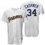 Maglia Baseball Uomo San Diego Padres Andrew Cashner Bianco Turn Back The Clock