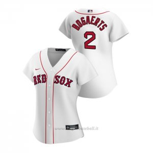 Maglia Baseball Donna Boston Red Sox Xander Bogaerts 2020 Replica Primera Bianco